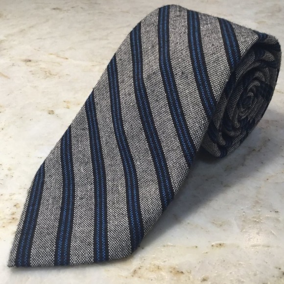 ITALIAN PURE SILK SLIM TIE - Picture 6 of 8